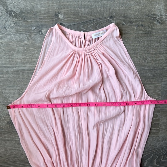 Ramy Brook Audrey Candy Smocked High Neck Midi Dress size Medium - Picture 10 of 12